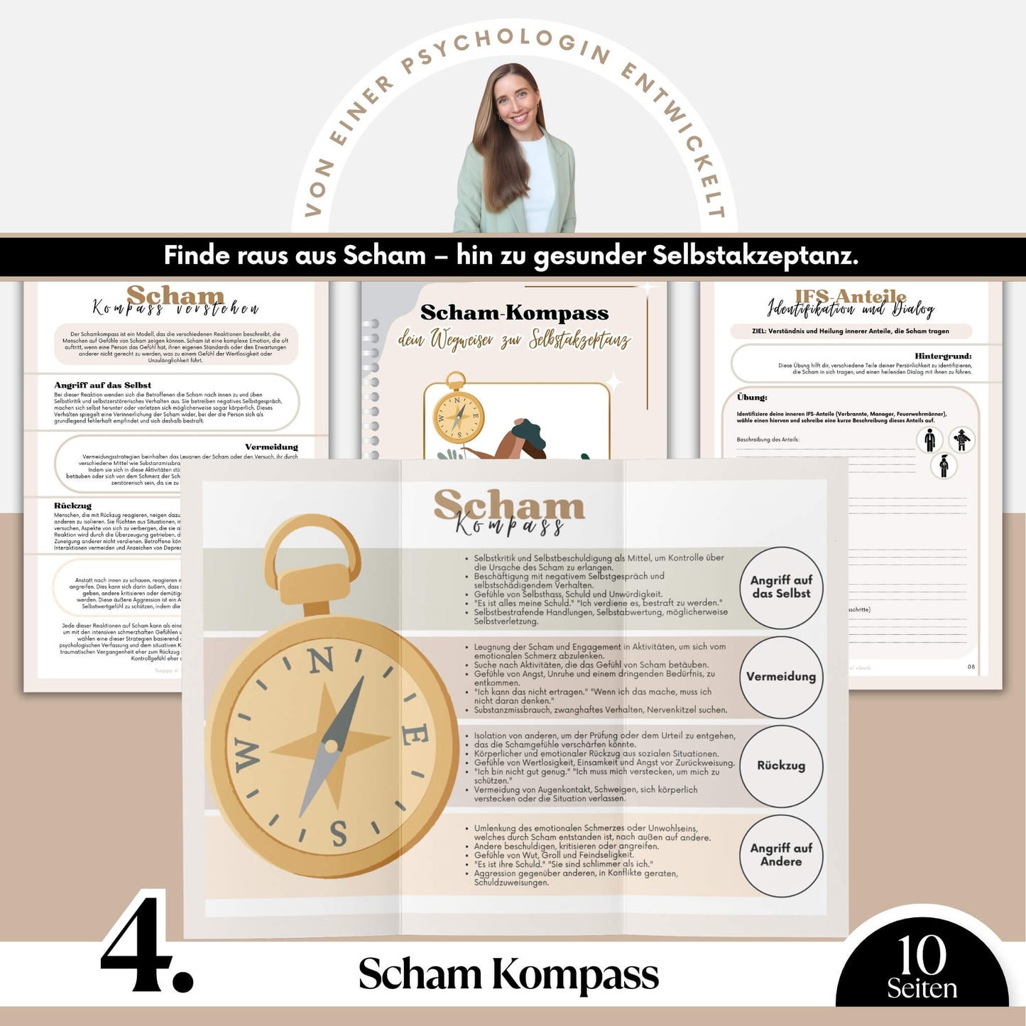 Selbstwert Therapieset - Innere Blockaden lösen und Selbstbewusstsein stärken