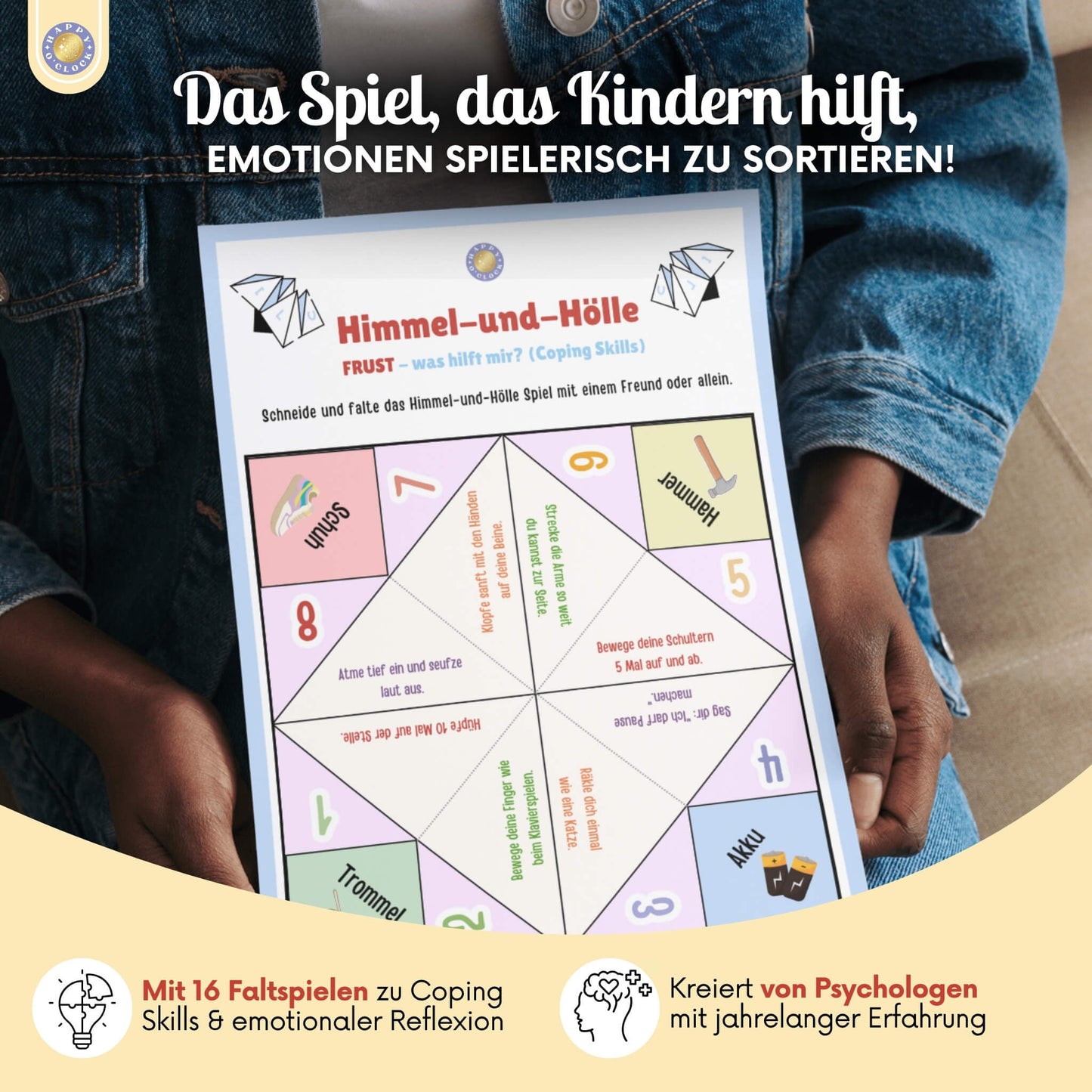 Himmel & Hölle – Dein Spiel für Gefühle & Coping Skills