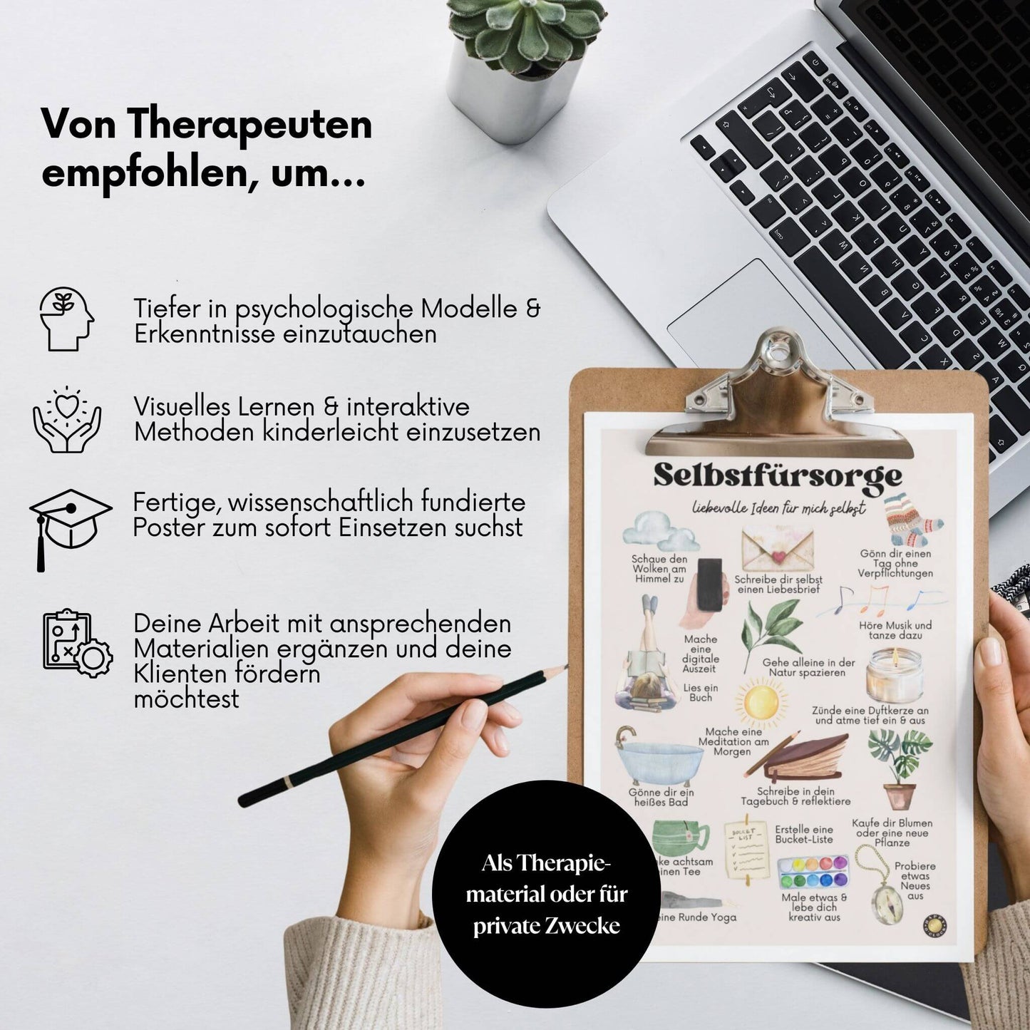 Psychologie Poster Set Deutsch