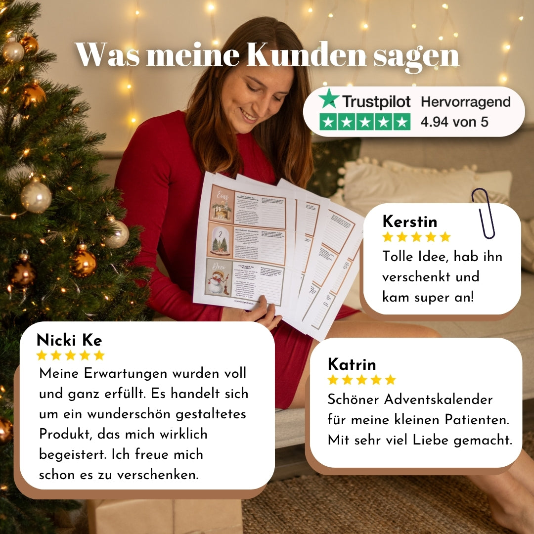 Achtsamkeit Adventskalender für Kinder 2025 (7-12 Jahre)