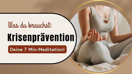Du bist emotional überfordert? Hol dir deine 7-Min-Meditation!