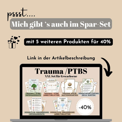 Trauma Infomaterial für Erwachsene