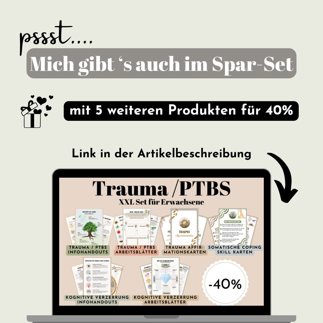 Kognitive Verzerrung Arbeitsblätter Erwachsene