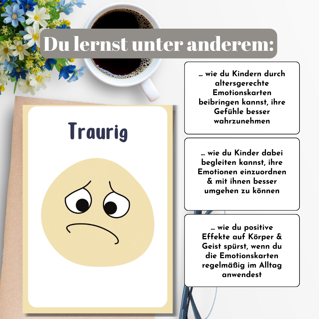 Emotionskarten für Kinder