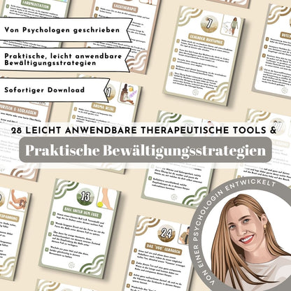 Somatische Therapie Coping Skill Karten