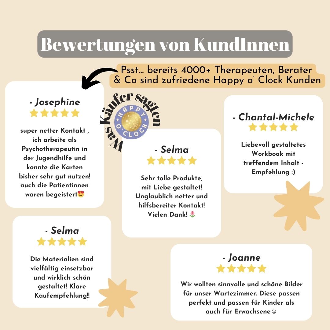 Somatische Therapie Coping Skill Karten