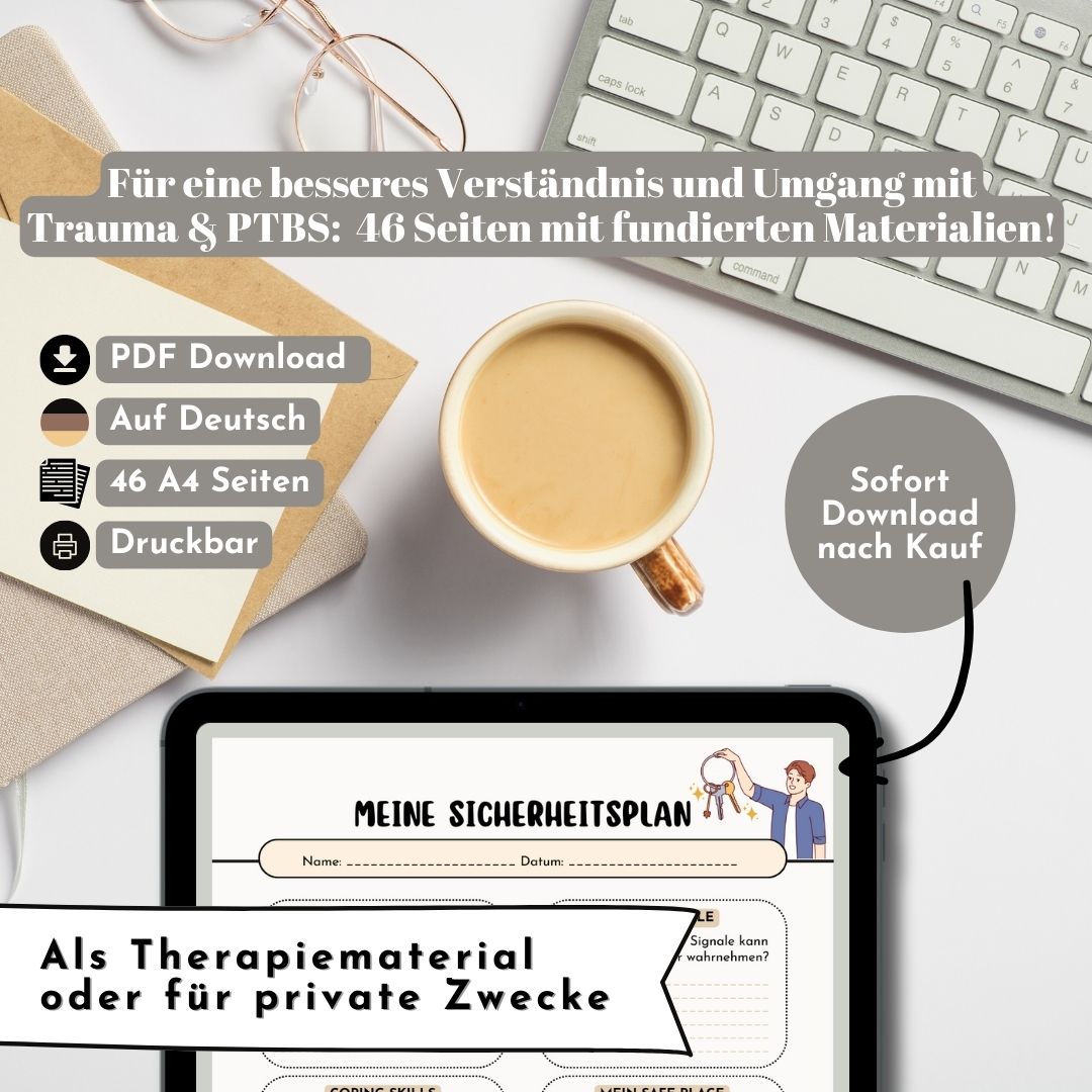 Trauma, PTBS Handouts + Arbeitsblätter