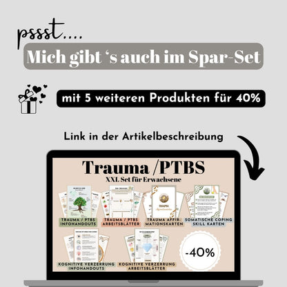 Trauma, PTBS Handouts + Arbeitsblätter