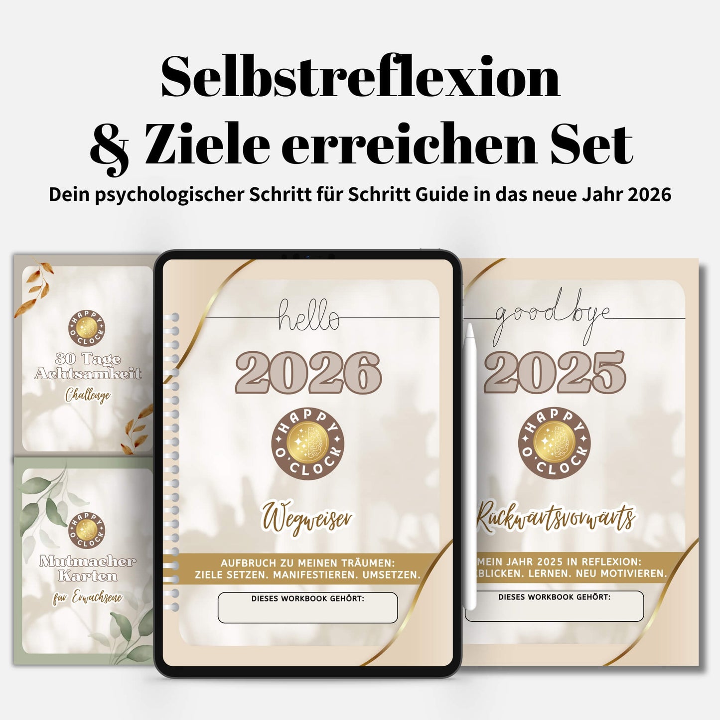 Selbstreflexion & Ziele erreichen Set