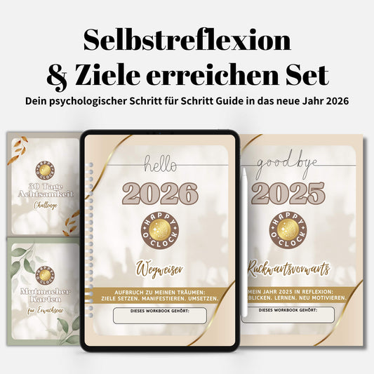 Selbstreflexion & Ziele erreichen Set