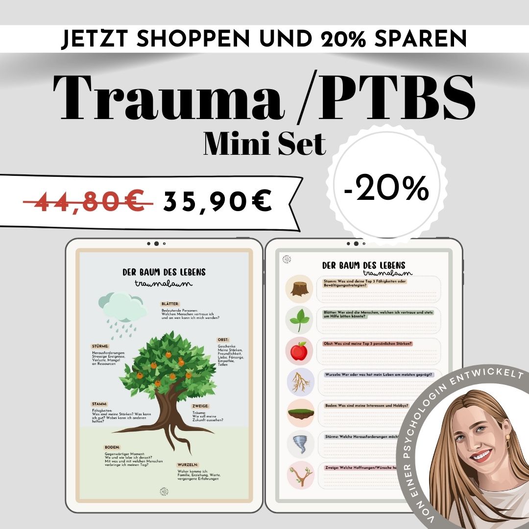 Trauma, PTBS Handouts + Arbeitsblätter