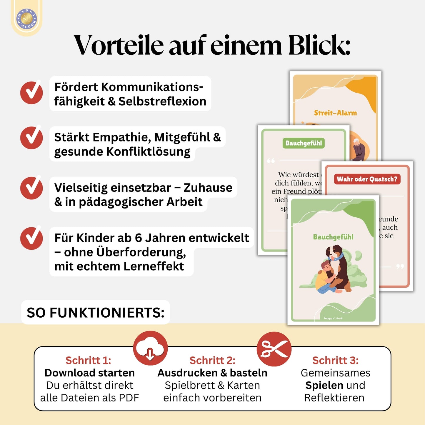 Gemeinsam stark – Spiel für soziale Kompetenz ab 6