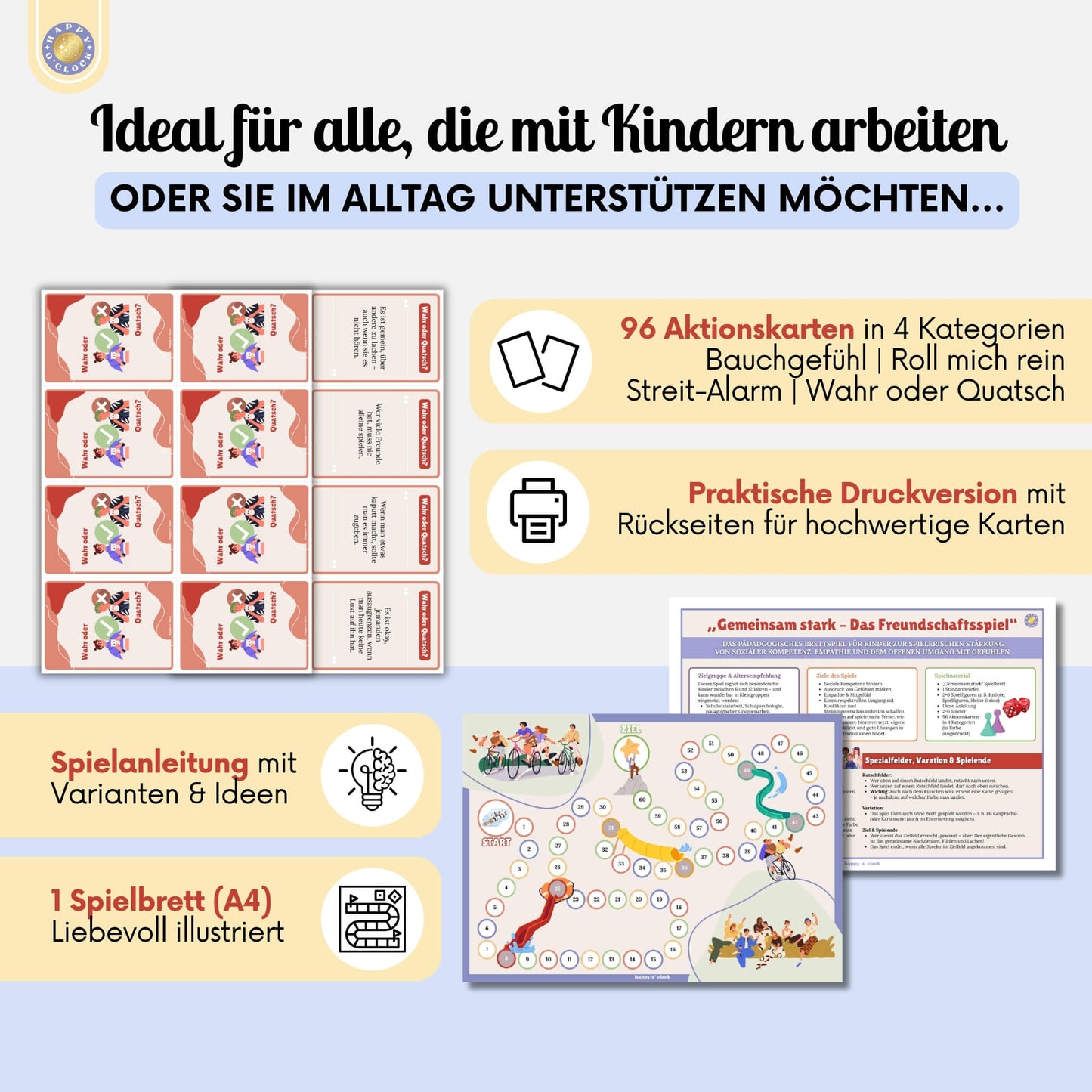 Gemeinsam stark – Spiel für soziale Kompetenz ab 6