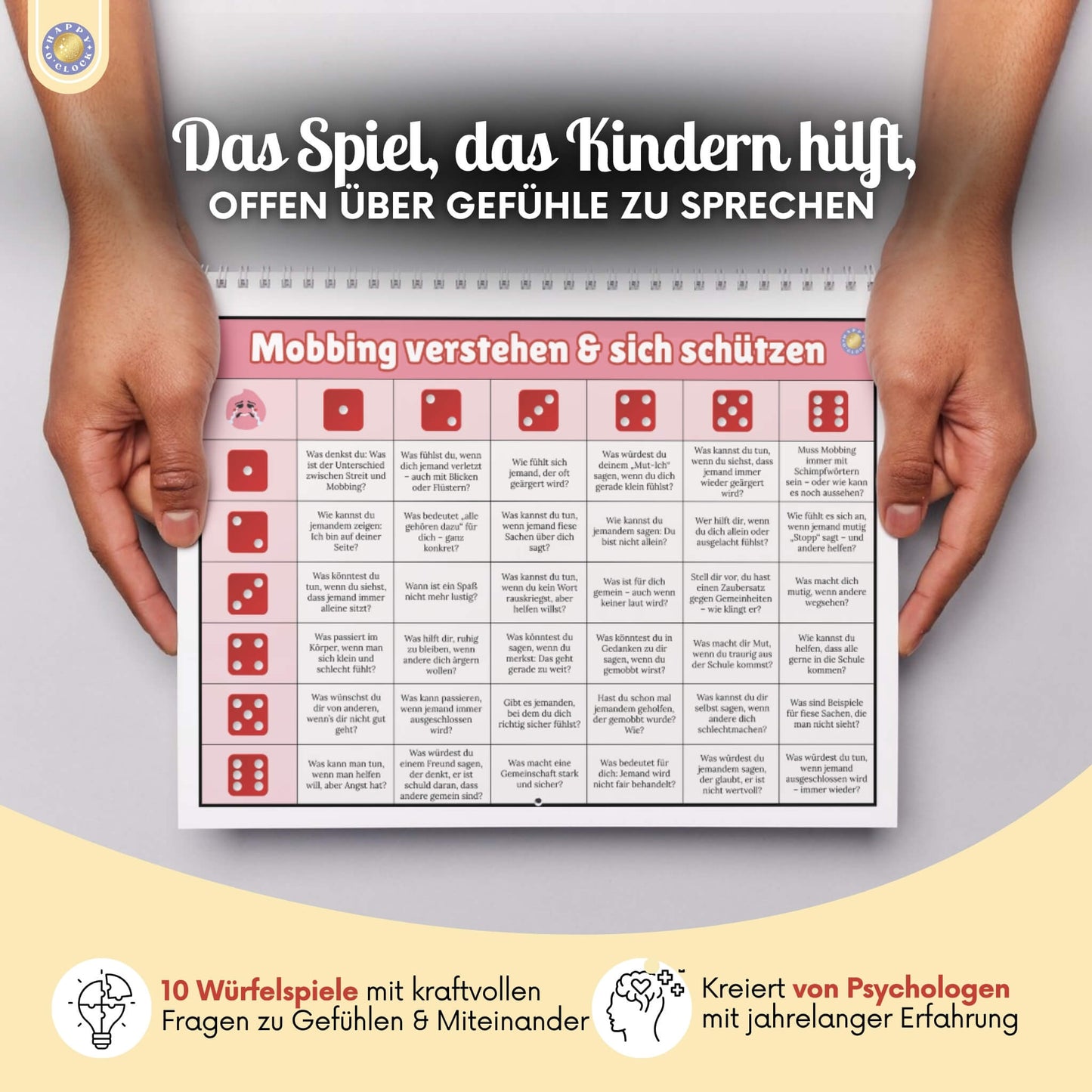 Reden hilft – Spielerisch über Gefühle sprechen lernen