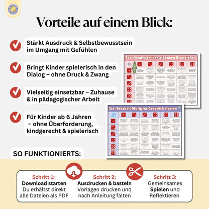 Reden hilft – Spielerisch über Gefühle sprechen lernen