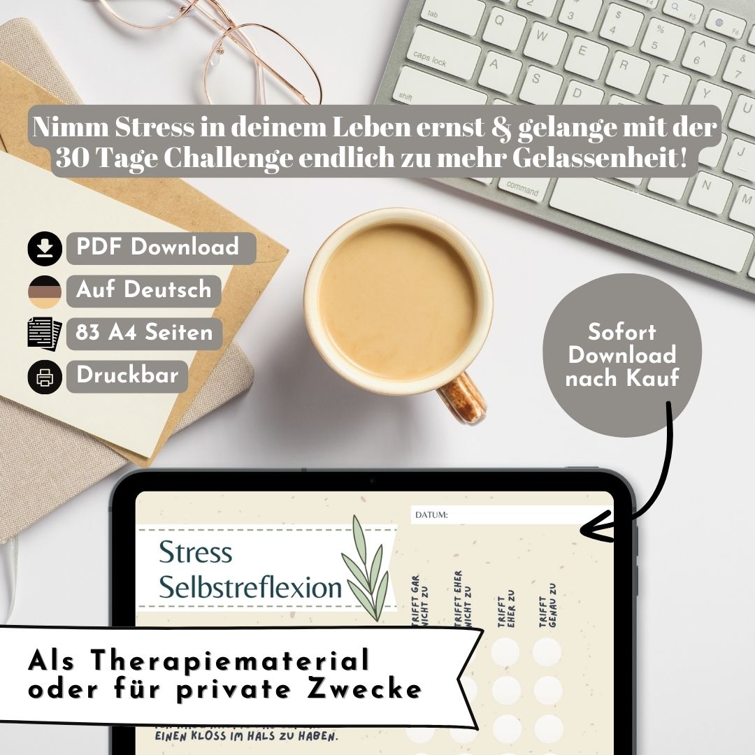 Stressfrei leben Workbook