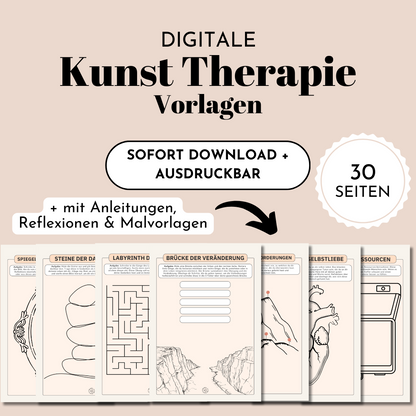 Kunst Therapie Vorlagen