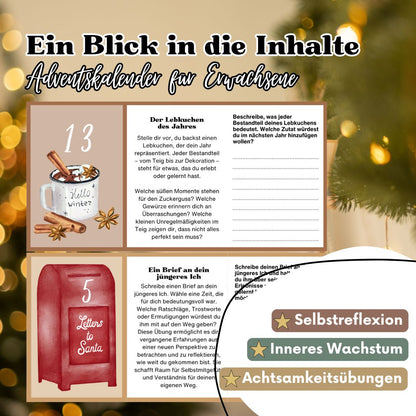 Spar Set: 4x Achtsamkeit Adventskalender 2024