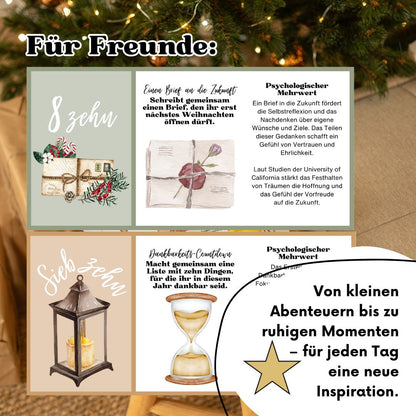 Spar Set: 4x Achtsamkeit Adventskalender 2024