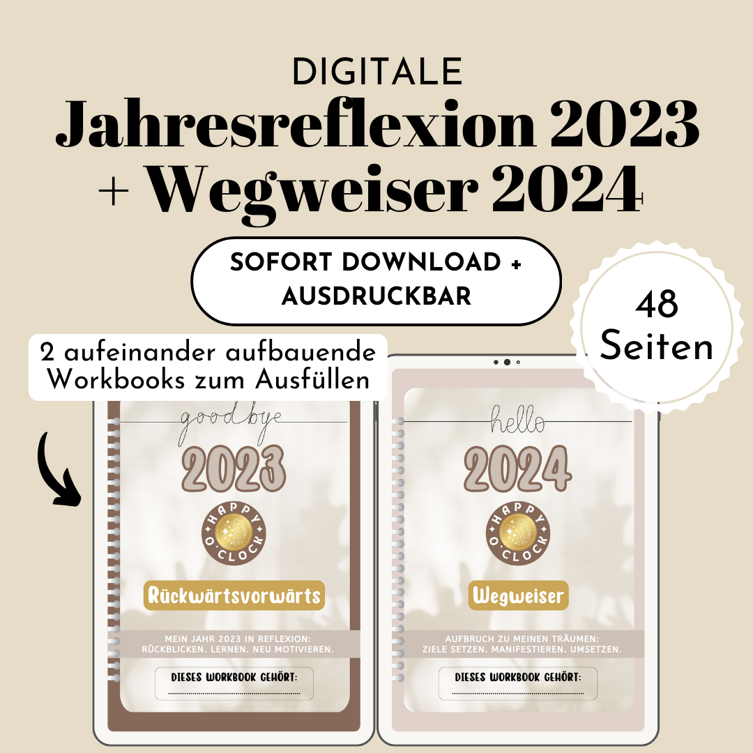 Jahresrückblick + Wegweiser Workbook