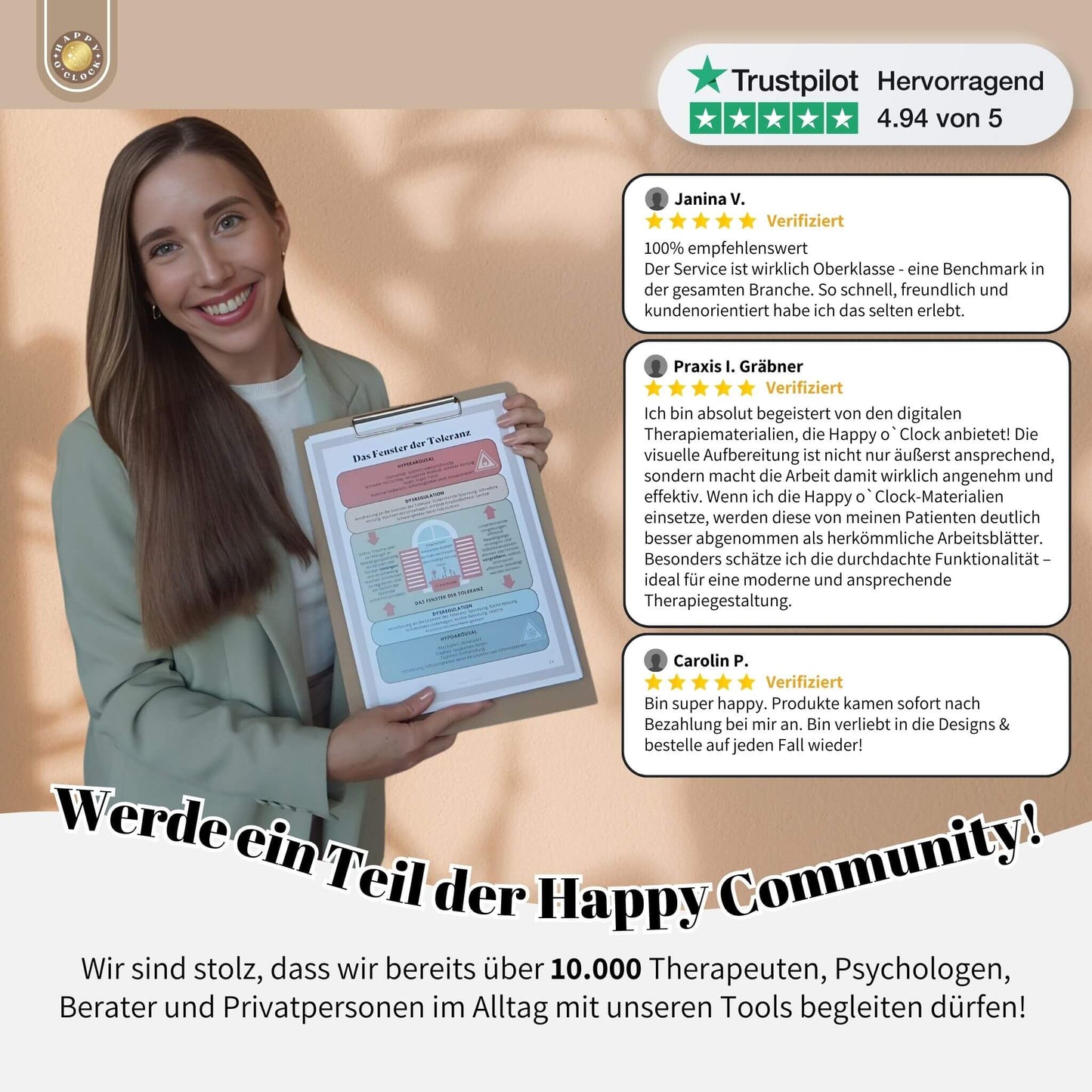Psychologie Poster Set Deutsch