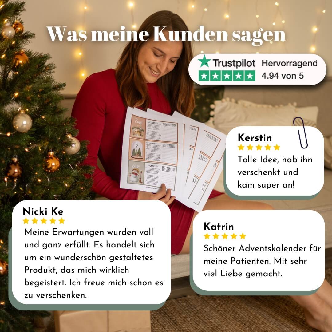 Achtsamkeit Adventskalender für Erwachsene 2025