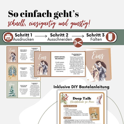 Deep Talk Adventskalender für Paare 2025