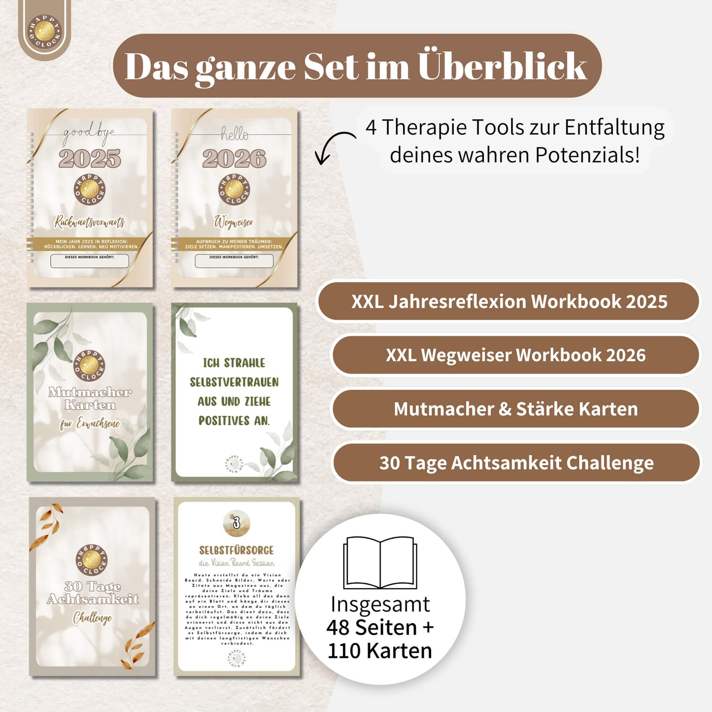 Selbstreflexion & Ziele erreichen Set