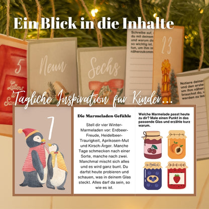 Achtsamkeit Adventskalender für Kinder 2025 (3-6 Jahre)