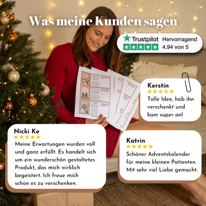 Achtsamkeit Adventskalender für Kinder 2025 (3-6 Jahre)