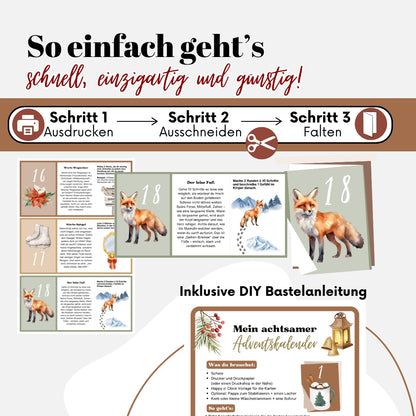 Achtsamkeit Adventskalender für Kinder 2025 (7-12 Jahre)