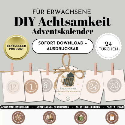 Achtsamkeit Adventskalender Erwachsene