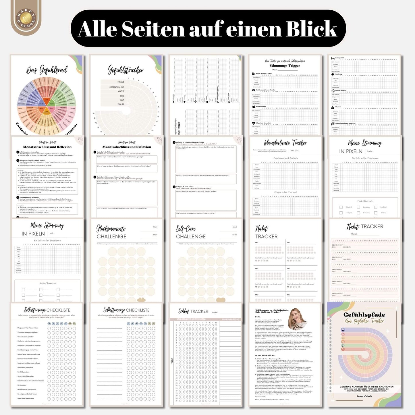 Tracker zur Selbstreflexion deiner Gefühle