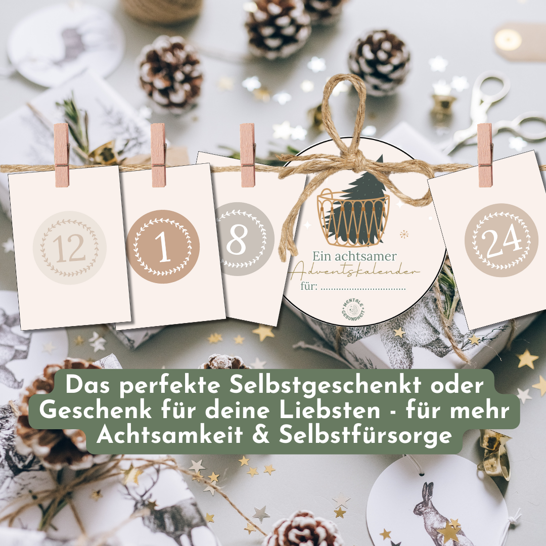 Achtsamkeit Adventskalender Erwachsene