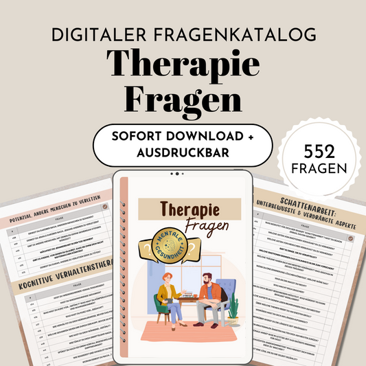 Therapie Fragen Katalog Psychotherapie