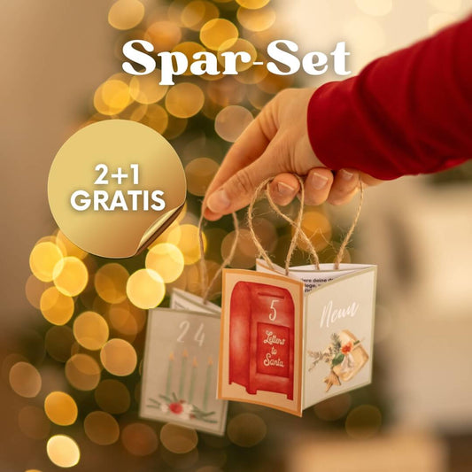 2+1 GRATIS: Adventskalender Spar-Set