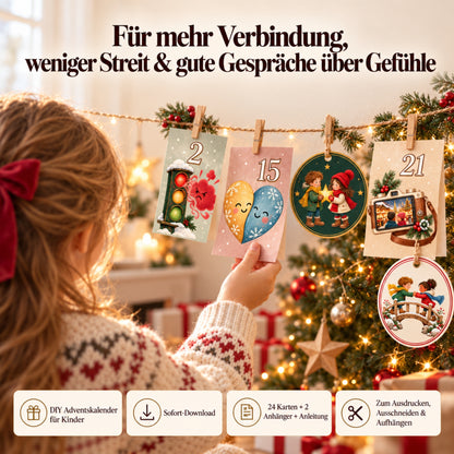 DIY Adventskalender für Kinder 2026 – Reden hilft
