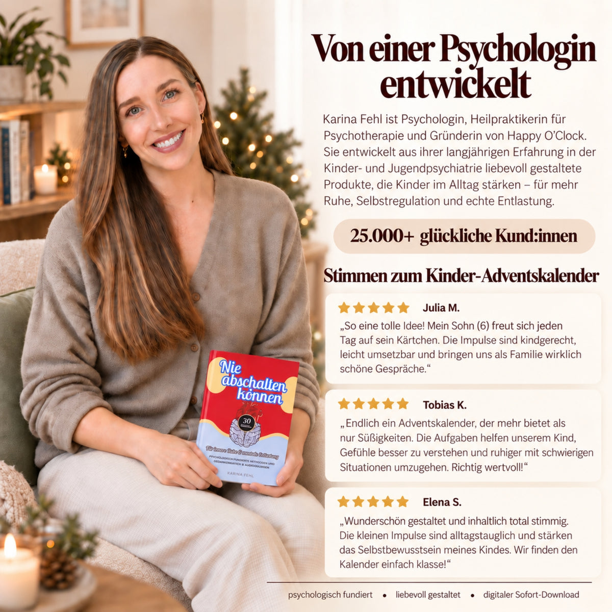 DIY Adventskalender für Kinder 2026 – Reden hilft