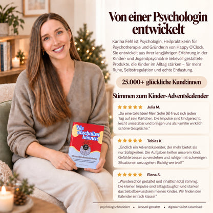 DIY Adventskalender für Kinder 2026 – Reden hilft