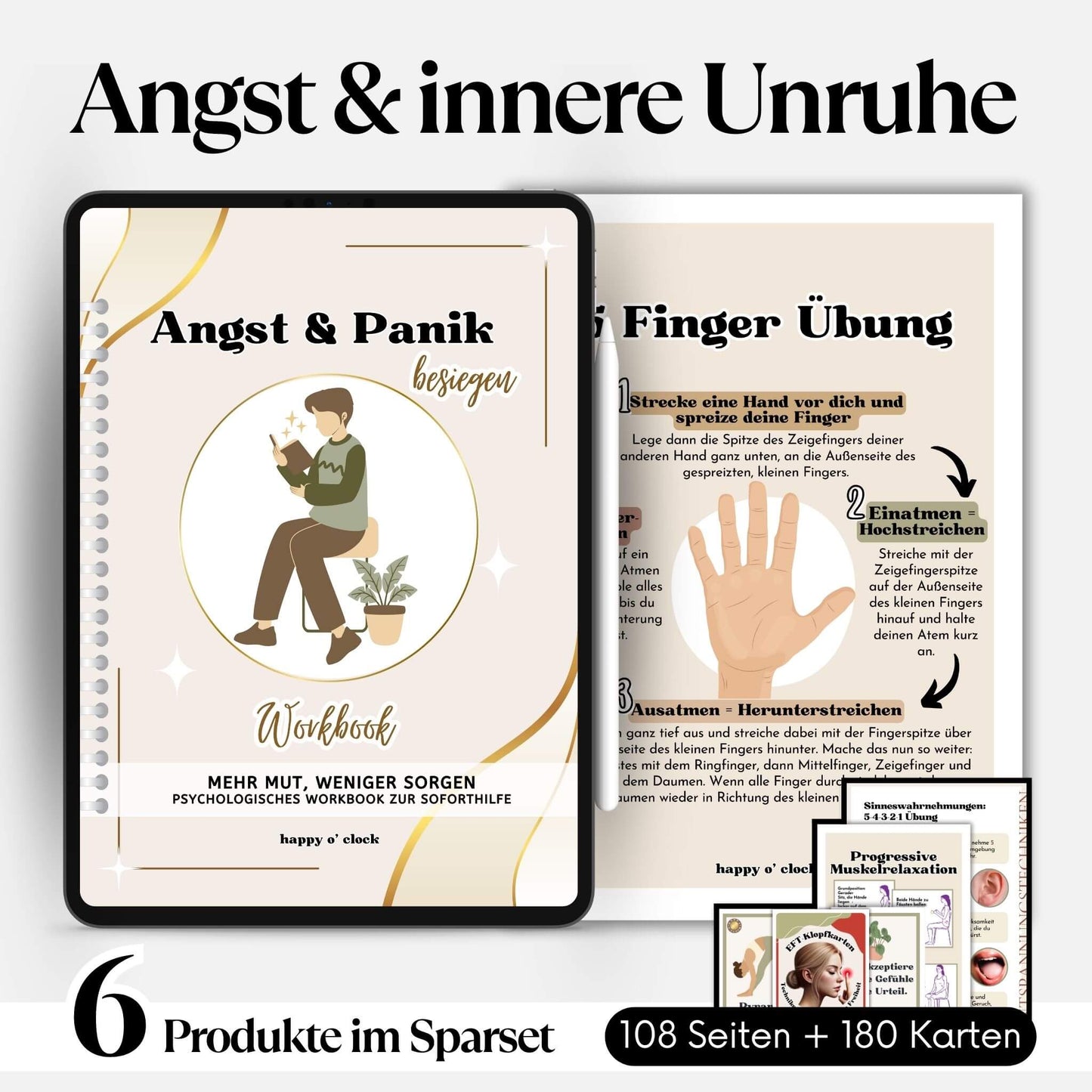 Männer-Therapieset gegen Angst und innere Unruhe