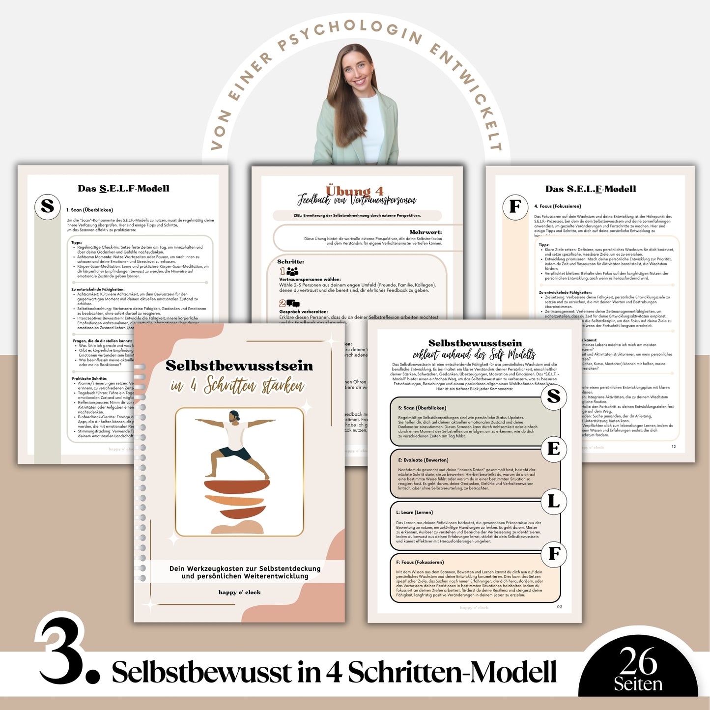 Selbstwert Therapieset - Innere Blockaden lösen und Selbstbewusstsein stärken