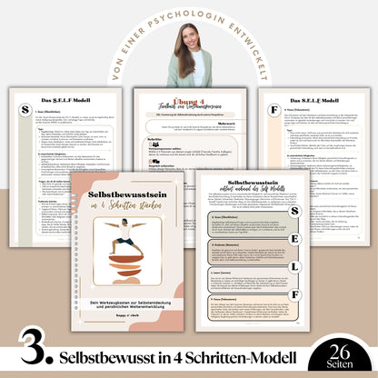 Selbstwert Therapieset - Innere Blockaden lösen und Selbstbewusstsein stärken